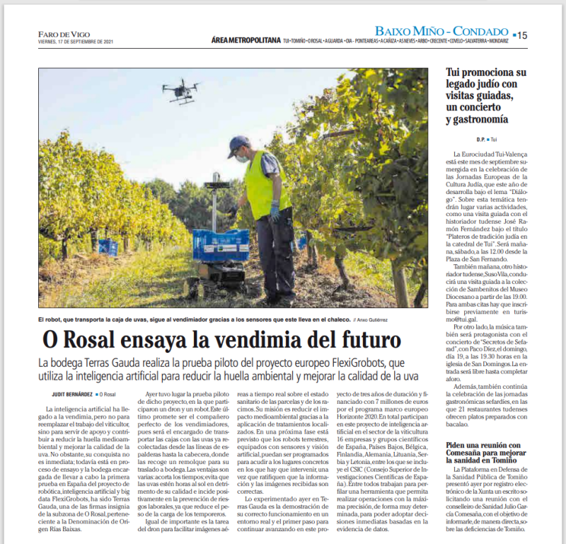 Faro de Vigo Newspaper