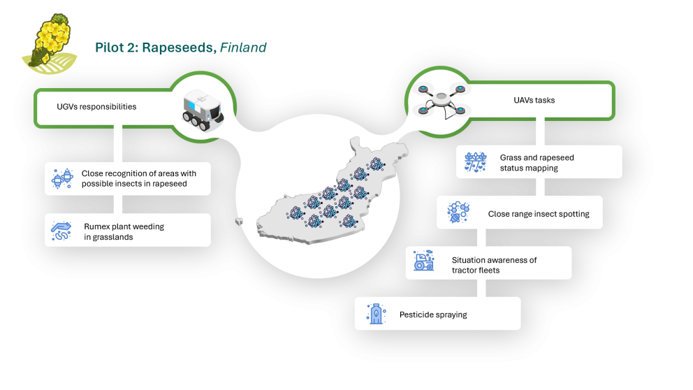 Pilot 2: Rapeseeds, Finland
